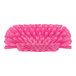 A close-up of a Carlisle pink tank & kettle brush with bristles.