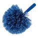 A blue 9-inch corner and cobweb duster brush with dense synthetic bristles and a plastic handle.