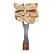 A fork with a piece of Eat Meati plant-based classic cutlet on it.