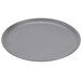 An American Metalcraft hard coat anodized aluminum coupe pizza pan on a white background.