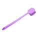 A purple Carlisle Sparta pot scrub brush with a handle.