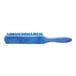 A blue Carlisle Sparta counter brush with bristles.