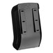 A black San Jamar Ultrafold EcoLogic T1700REBK C-Fold and Multi-Fold towel dispenser.