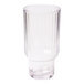 A Sophistiplate clear plastic tumbler.