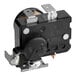 A black and silver start relay for an Avantco refrigeration compressor.