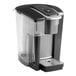 A black and silver Keurig K-1500 single serve coffee maker.