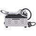 A Waring Panini Perfetto grill on a counter.