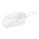 A white plastic Vikan hand scoop with a handle.