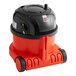 A NaceCare Henry ProVac canister vacuum with a black and orange top.