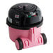 A pink and black NaceCare Solutions Hetty 200 canister vacuum.