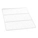A white metal grid shelf for an Avantco DDLC-84 Series.