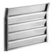An Avantco metal front grille panel with a white background.
