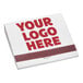 A white D.D. Bean & Sons Co matchbook with customizable red text.
