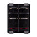A black rectangular Carnival King switch with red and silver metal connectors.