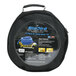 A black bag with a blue and white label reading "BluBird Next-Gen 3/8" x 50' Rubber Air Hose Kit" in text and words.