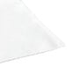 A white plastic bag on a white background.