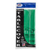 A package of 24 green and black plastic Table Mate football field table covers.