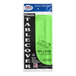 A package of 24 lime green plastic Table Mate table covers.