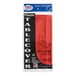 A package of 24 red plastic Table Mate table covers.