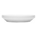 A close up of a white Libbey porcelain coupe bowl.