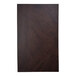 A close-up of a brown leather H. Risch menu cover.