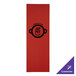 A red rectangular H. Risch, Inc. menu cover with a logo on it.