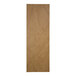 A brown rectangular menu cover with a nugget pattern on a white background.