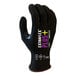 A black Armor Guys Extraflex Plus glove with white text on it.