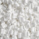 A pile of white styrofoam pieces.