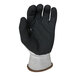 A pair of black and gray Armor Guys heavy duty work gloves.