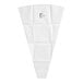 A white plastic bag with black text that reads "Ateco Flex Polyurethane Coated Pastry Bag"