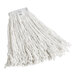 A white Lavex mop head.