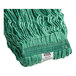 A green Lavex Pro rayon blend mop head with white stitching.
