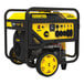 A yellow and black Champion Power Equipment portable generator.