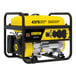 A yellow and black Champion portable generator.