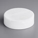 A white 63/485 dual-flapper induction-lined spice lid.