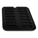 A black rectangular insert with 14 eclair cavities.