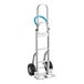 A Lavex hand truck with blue handle and wheels.