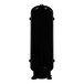 A black rectangular Industrial Air air receiver tank with a white background.