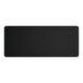 A black rectangular Lancaster Table & Seating table top with a white background.