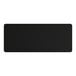 A black rectangular object with a white background.