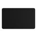 A black rectangular Lancaster Table & Seating table top with a white border.