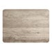 A rectangular MDF table top with a gray wood finish.