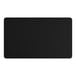 A black rectangular object with a white background.