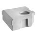 A white plastic container with a hole for the Lancaster Table & Seating Fillable Cantilever Umbrella Base.