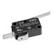 A black and silver MainStreet Equipment microswitch with the word "kw" in black on a white background.