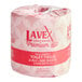 A Lavex Premium individually wrapped toilet paper roll.