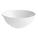 A white Acopa Foundations melamine salad bowl.