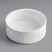 A white plastic container with a white child-resistant cap.