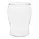 A clear Tossware mini pint glass.